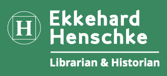 Ekkehard Henschke - Historian & Author