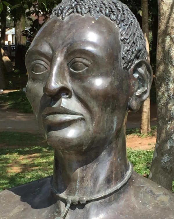 Denkmal für die afrikanischen Sklaven in Petrópolis, Brasilien